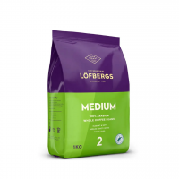 090725 Кофе в зернах Lofbergs Medium Roast 1 кг