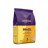 520042 Кофе в зернах Lofbergs Brazil 1 кг